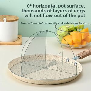 Aluminum Composite Multi-Layer Sole Lasagna Pancake Fruit Baking Frying <b>Pan</b> Muffin <b>Pan</b> Maifan Stone Non-Stick - Product Image 5