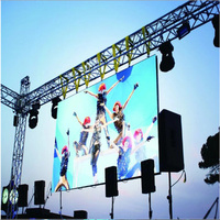Pantallas Led de alquiler de señalización digital para exteriores, fondo de escenario de actividad, pared de vídeo, pantalla Led de alquiler P3.91