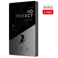 120x180mm écran incurvé Hydrogel Anti Peep 360 ° HD Privacy Screen Protector Film