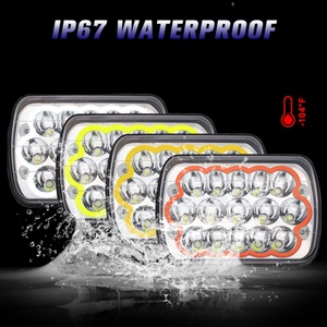 Phare LED 5x7 pouces 45W pour camion avec DRL, feux de route et de croisement, éclairage de travail, antibrouillard, feux de conduite, feux LED pour voiture - Product Image 6