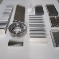 Dissipateur thermique personnalisé en aluminium cuivre extrudé plaque froide ailette de refroidissement pour LED haute puissance VRM puce module Peltier gestion thermique
