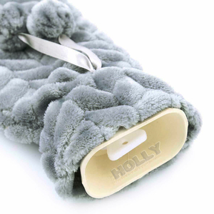 Oreiller portable de voyage pour le cou, sac en caoutchouc, housse en peluche, bouteille d'eau chaude extra <span class=keywords><strong>longue</strong></span> - Product Image 2