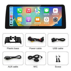 STWEI จอไร้สายขนาด 12.3 นิ้ว รองรับ AUTO CarPlay สำหรับ BMW X3 F25 X4 F26 CIC ปี 2011-2016 ระบบ Linux บลูทูธ DSP หน้าจอสัมผัส ความละเอียด 1920x720 - Product Image 6