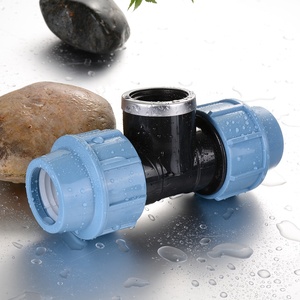 Компрессионный фитинг для <span class=keywords><strong>HDPE</strong></span> трубы пластиковые фитинги PN16 тройник с внутренней резьбой <span class=keywords><strong>HDPE</strong></span> компрессионные фитинги - Product Image 6