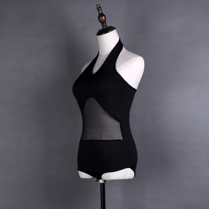 Primavera y otoño Halter adulto de una pieza cuello tipo exportación punto Mujer verano pecho Pad vestido de baile <span class=keywords><strong>latino</strong></span> - Product Image 2