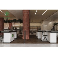 Pioneer Houten Supermarkt Fruit Groente Brood Display Plank Supermarkt Interieur