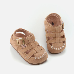 Nouveautés printemps - Chaussures en cuir pour tout-petits, sandales romaines pour garçons et filles de 10 mois à 3 ans - Product Image 4