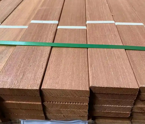 Planches de terrasse en bois <span class=keywords><strong>massif</strong></span> Merbau pour extérieur et jardin - Product Image 3