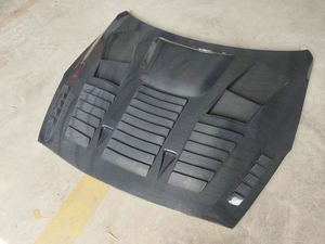 Capó delantero de fibra de carbono negro brillante estilo Nissan GTR R35 CBA DBA GT3R, bandeja de lluvia inferior, ajuste perfecto para actualización/actualización - Product Image 4