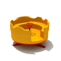 Chaise pivotante d'extérieur pour enfants, à tête ronde, nouveau design, livraison gratuite