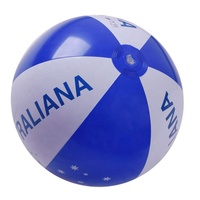 Bola de playa personalizada de varios tamaños con bolas de agua soplada impresas OGO