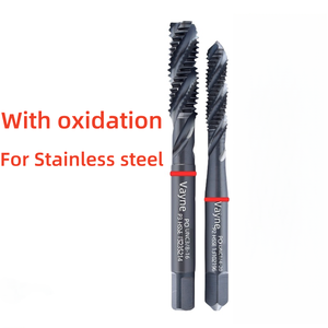 Filière de taraudage à spirale fine américaine 1PCS HSSE INOX UNC UNF UNS <span class=keywords><strong>UNEF</strong></span> Tailles 1-64 4-48 2-56 12-32 3/16 5/16 3/8 Machine Red Circle - Product Image 3