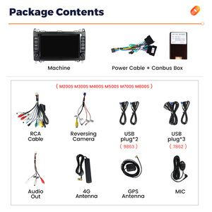 MEKEDE Android 14 Écran IPS pour voiture 8 cœurs 8+256G Car-play Navigation GPS automatique Lecteur audio radio DVD pour voiture pour Benz B200 8 pouces - Product Image 3