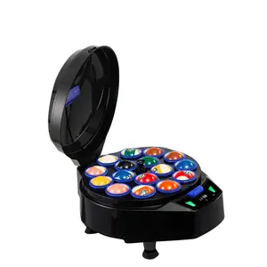 High composite automatic pool ball cleaner billiard balls cleaning system with transparent cover and LED screen control