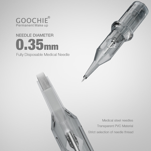 Dùng một lần Silicone microblades cho trang điểm vĩnh viễn microblading hình xăm công cụ với kim - Product Image 4