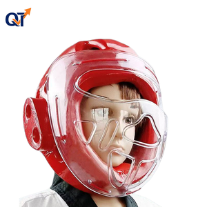 หมวกฝึกซ้อมคาราเต้ เทควันโด มวย ยี่ห้อ Quteng ทำจากโฟม NBR สีขาว/ดำ/น้ำเงิน/แดง <span class=keywords><strong>ป</strong></span>รับแต่งได้ อุ<span class=keywords><strong>ป</strong></span>กรณ์<span class=keywords><strong>ป</strong></span>้องกันศีรษะสำหรับศิล<span class=keywords><strong>ป</strong></span>ะการต่อสู้ - Product Image 3
