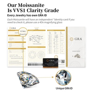 Hot Selling 925 Silver 0.5ct 1ct 2ct Moissanite <strong>Earrings</strong> <strong>Men</strong> 6 Claw Gold Plated <strong>Magnetic</strong> Solitaire Diamond Stud <strong>Earrings</strong> Women - Product Image 3