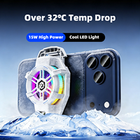 Enfriador de Teléfono AntarcChill de 15W, Ventilador de Refrigeración Semiconductor TEC, Control de Temperatura por IA, 4 Velocidades, Clip Trasero, Radiador para Teléfono Móvil