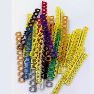 Pvc Cá<span class=keywords><strong>p</strong></span> đánh dấu dải cho dây cá<span class=keywords><strong>p</strong></span> với 0-9 số A-Z thư Cá<span class=keywords><strong>p</strong></span> đánh dấu ống - Product Image 6