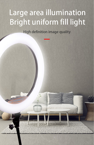 LJJ-45 chaude 18 pouces 55W 3000K-6000K <span class=keywords><strong>Mini</strong></span> Pour Téléphone Portable 46cm Oem Anneau Pleine Lumière Anneau Lumière Pro pour la Photographie - Product Image 3