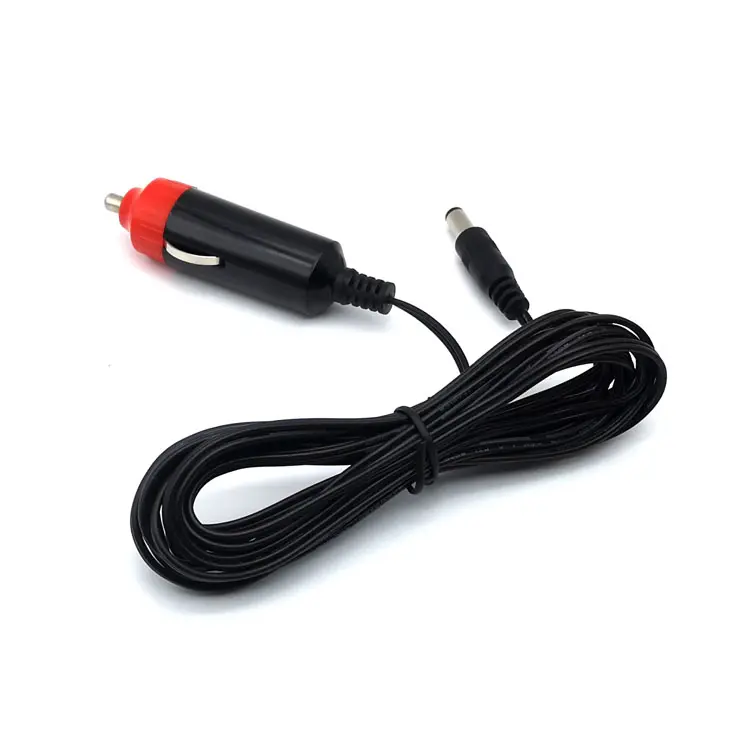 Varios buena calidad Dc eléctrico Cable de alimentación de la motocicleta del coche del cargador de enchufe encendedor de cigarrillos