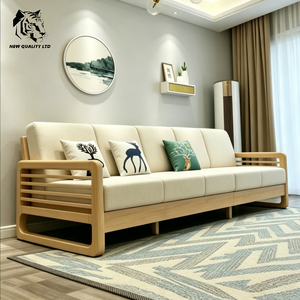 โซฟาผ้าไม้แบบแยกส่วน รุ่นใหม่ ปรับปรุงใหม่ เฟอร์นิเจอร์ห้องนั่งเล่น ราคาโรงงานต้นทุนต่ำ รับสั่งทำตามแบบ สต็อกเยอะ เป็นมิตรกับสิ่งแวดล้อม - Product Image 1