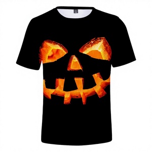 Camisetas Unisex Personalizadas para Fiestas, Camisetas Divertidas de Navidad, Camisetas Novedosas Ecológicas de Manga Corta, Mezcla de Poliéster/Algodón, Tejido de Punto - Product Image 2