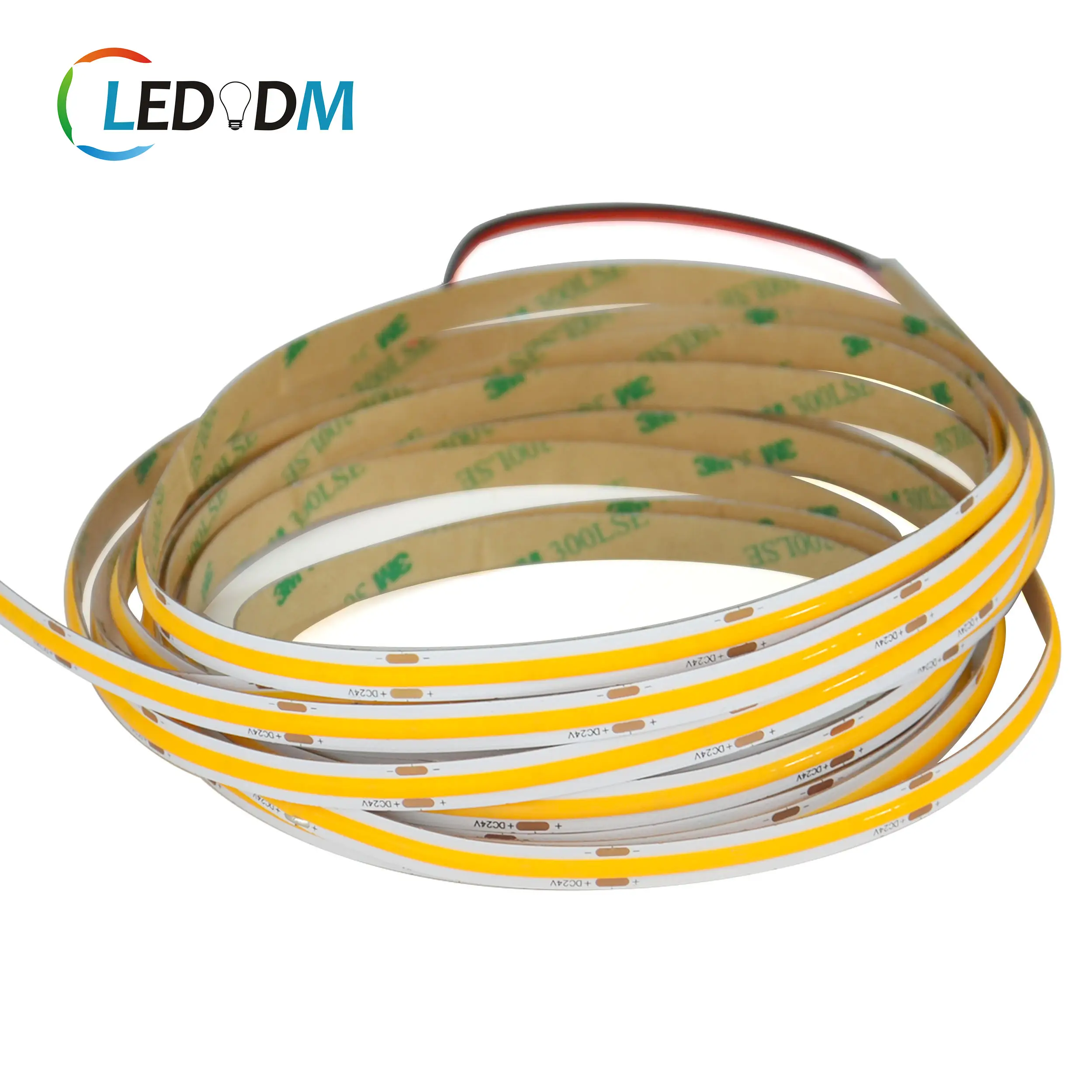 High Density LED Tape Ribbon Light 3000K 4000K 6000K DC 12V 24V 320leds 480 Leds 8mm Flexible COB LED Strip Light