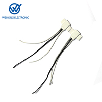 Connecteurs électriques USB-C femelle pour couture, câble d'alimentation avec conducteur en cuivre, gaine en caoutchouc, isolation en PVC/silicone pour usage domestique