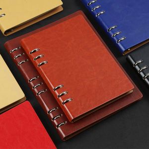 Agenda/Planificador de Negocios de Alta Gama A3 en Cuero PU, Personalizable, con Hojas Sueltas, Tapa Dura, Bloc de Notas de Oficina, 80 Hojas - Product Image 1