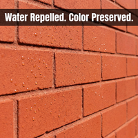 Revêtement protecteur hydrofuge et anti-humidité pour briques rouges, résistant au gel, scellant pour briques d'argile, protection du patrimoine pour façade