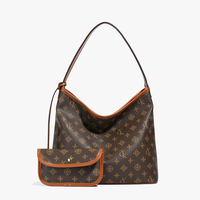 Sac fourre-tout de style vintage modèle 2025 avec fermeture éclair, design portable, doublure en polyester. Sacs à main uniques par des créateurs de marque