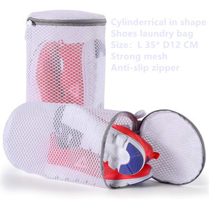 Portable léger fermeture éclair Sneaker sac à <span class=keywords><strong>linge</strong></span> réutilisable sac de lavage de chaussures Anti-déformation haute efficacité pochette chaussures sac de lavage - Product Image 1