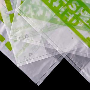 Sacola Plástica Personalizada Compostável Biodegradável de Amido de Milho para Compras - Product Image 5