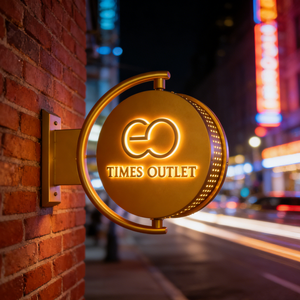 ป้ายไฟ LED รูปทรงตามสั่ง กล่องไฟหมุนได้ 360 องศา แท่นโชว์สินค้า ป้ายหน้าร้าน เหมาะสำหรับร้านค้า ร้านอาหาร คาเฟ่ - Product Image 4