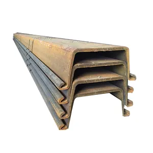 Tubular Pile Hz Tubular Combined Wall Q235 Grade 9m 12meter Length Straight Web Sheet Pile