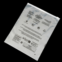 Sac d'emballage transparent en PE imperméable, pochette zippée refermable pour vêtements, sac de protection pour emballage