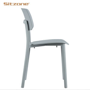 Muebles para el hogar de alta calidad, <span class=keywords><strong>silla</strong></span> de malla de plástico de diseño moderno, asiento de comedor PP, <span class=keywords><strong>silla</strong></span> de cafetería de plástico apilable - Product Image 3