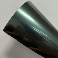 Film de modification camouflage auto-adhésif vert pour voitures et motos – Vinyle PVC TPU liquide