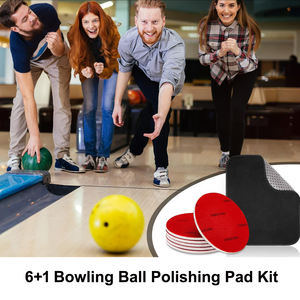 Lot de 6 + 1 kits de nettoyage de boules de bowling jetables avec essuie-mains à séchage rapide et tampon de polissage rond - Product Image 5