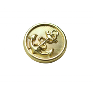 Marguerite vintage métal tige d'or creux bâton <span class=keywords><strong>chank</strong></span> boutons couture avec 2 3 4 quatre trous pour uniforme manteau blaze costume vêtements - Product Image 4