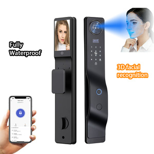 Cerradura Inteligente GRATEAIEN Totalmente Impermeable con Huella Dactilar, WiFi Tuya, Reconocimiento Facial y Operación Remota - Product Image 1