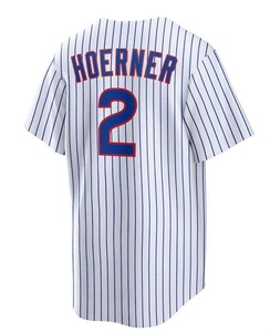 Jersey Bisbol Chicago Jahitan Grosir 2026 # 3 Alex Bregman # 4 Crow-Armstrong # 2 Nico Hoerner # 7 Dansby Swanson - Product Image 4