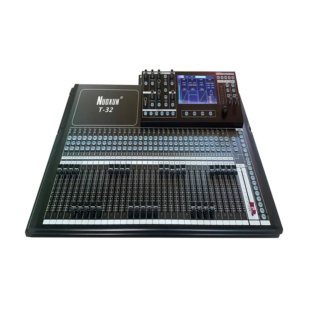 Professional Audio Digital Dj Console Mixer 32channels Digital Mixer Live Sound System