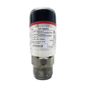 Keyence เซนเซอร์วัดแรงดันดิจิทัล GP-M001ความแม่นยำสูง, ความแม่นยำใน0.2% 0-1.0 MPa npnp/ PNP เอาต์พุต R1/8พอร์ตเรเดียลสำหรับ - Product Image 2