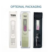 Testeur TDS/température 2 en 1, moniteur de qualité de l'eau, analyseur de pureté, TDS-3, pour piscines et aquariums