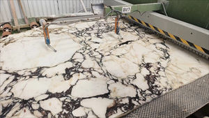 Designer Recommend Matte Calacatta Viola <b>Marble</b> Slab, Honed Purple <b>Marble</b>, Calacatta Violetta <b>Marble</b> with Net Pattern - Product Image 4