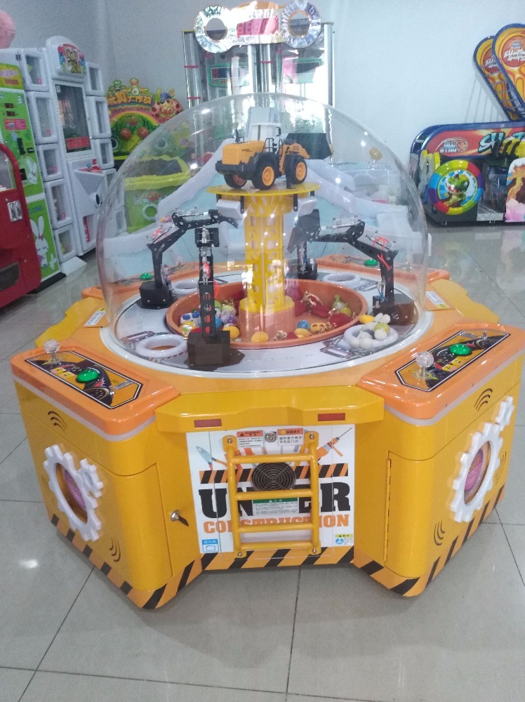 D'amusement d'arcade bonbon projet attraper jouet prix d'excavatrice de machine de machine de jeu de cadeau