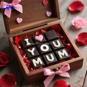 Caja de Regalo de Chocolate con Diseño de Corazón y Letras con la Frase "Te Amo Mamá" para el Día de la Madre, Venta al Por Mayor - Product Image 2