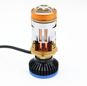 H4โปรเจคเตอร์ LED ดัดแปลงอัพเกรด85W 8500LM 6000K สามสี12V สำหรับ <span class=keywords><strong>Audi</strong></span> A7 A4สำหรับ Toyota Vitz 2006 - Product Image 4